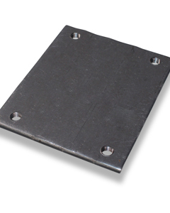 Connection plate for curve conveyor